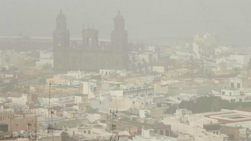 Aviso amarillo por calima en la provincia de Las Palmas