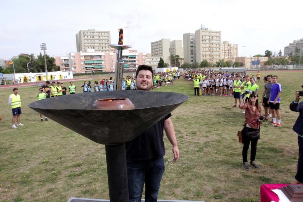 Competición escolar de Atletismo en Cartagena