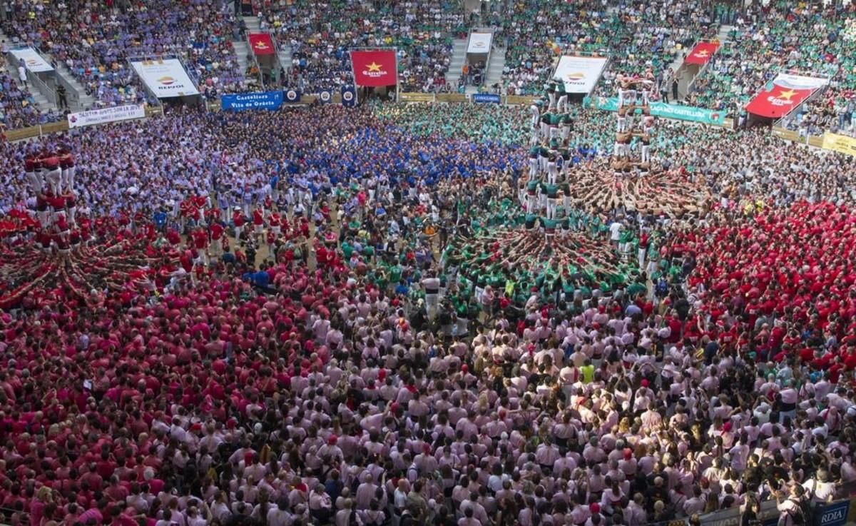 Imagen del Concurs de Castells.