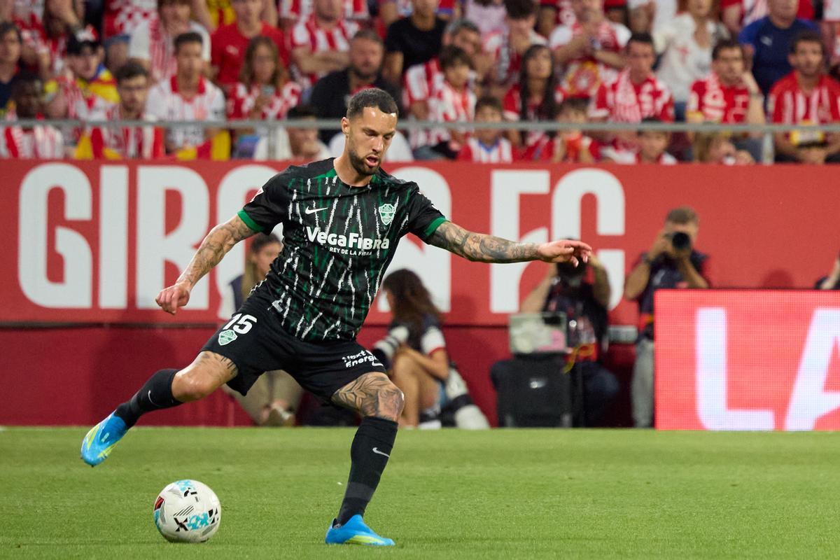 Girona FC - Elche CF, en imágenes