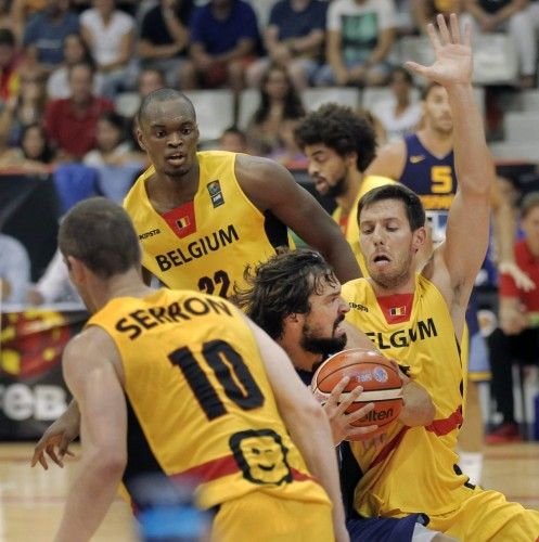 Amistoso preparatorio para el Eurobasket: España-Bélgica