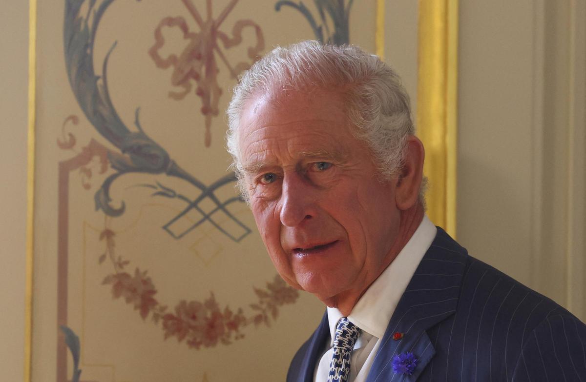 El rey Carlos III durante su visita de Estado en Francia. El rey Carlos III durante su visita de Estado en Francia.