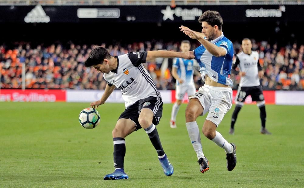 Valencia - Espanyol, en imágenes