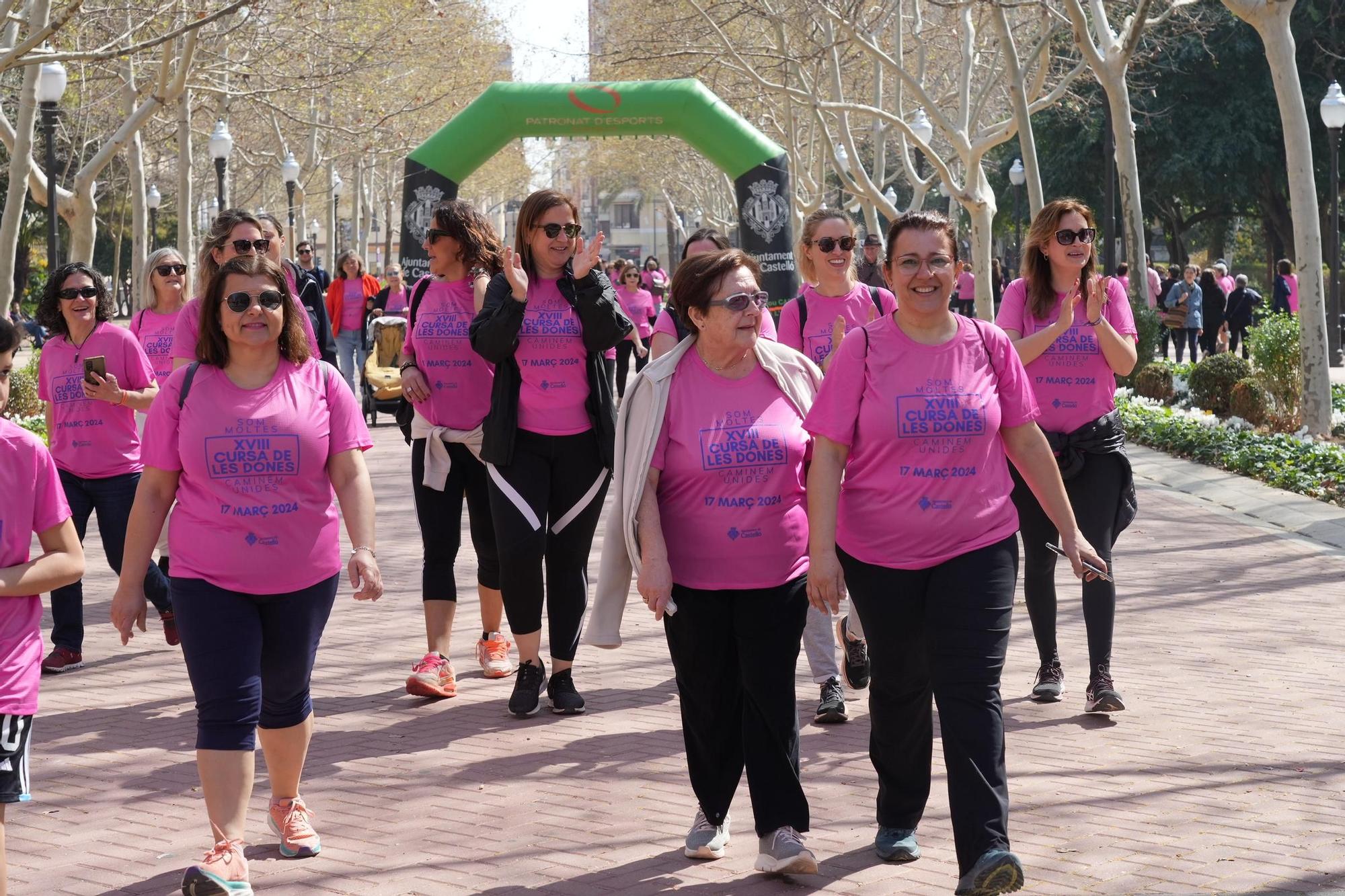 Todas las imágenes de la XVIII 'Cursa de les Dones' de Castelló