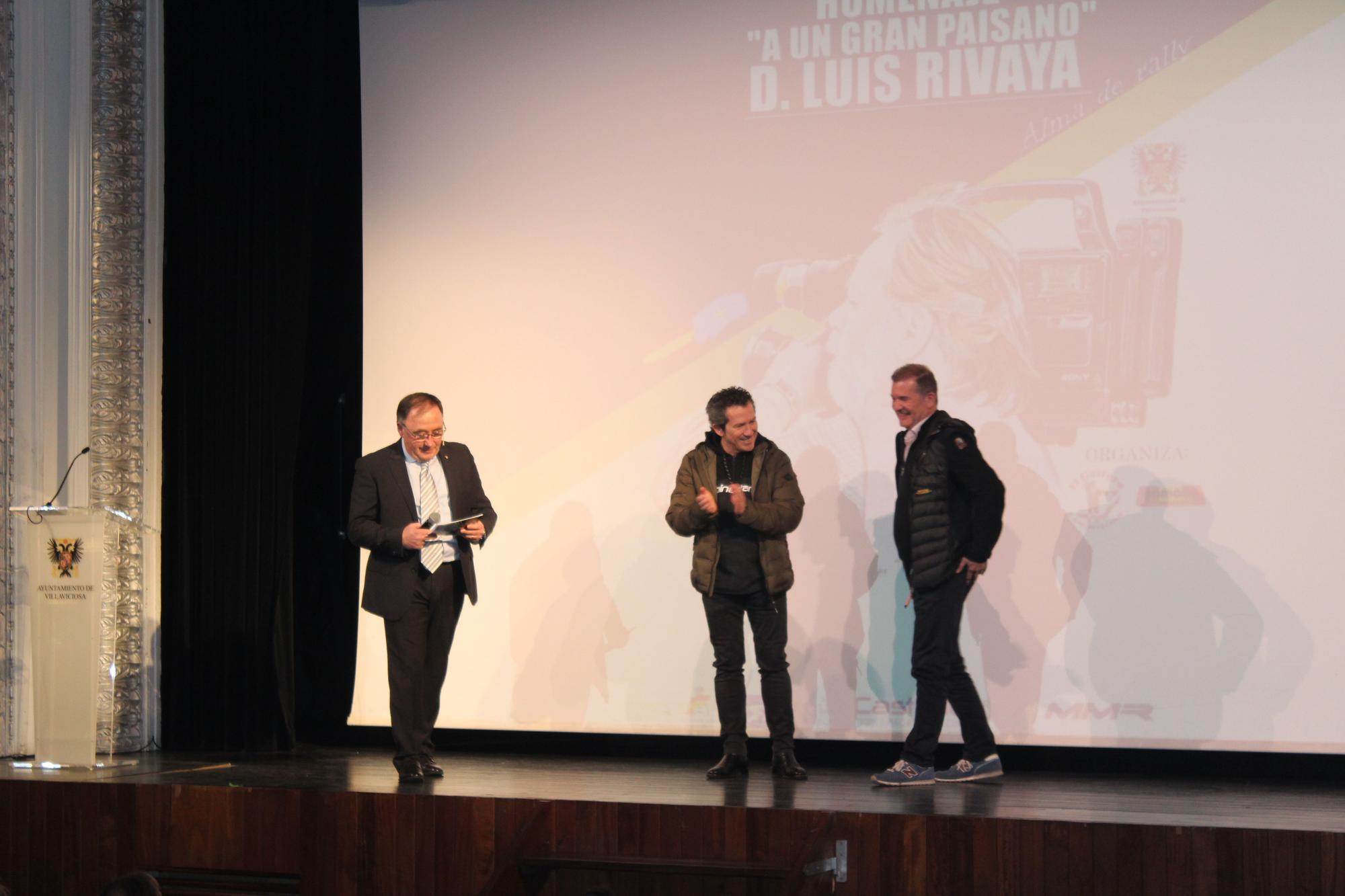 El automovilismo homenajea en Villaviciosa Luis Rivaya