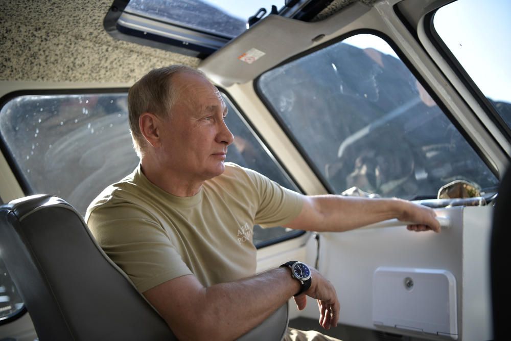 Les vacances siberianes de Putin