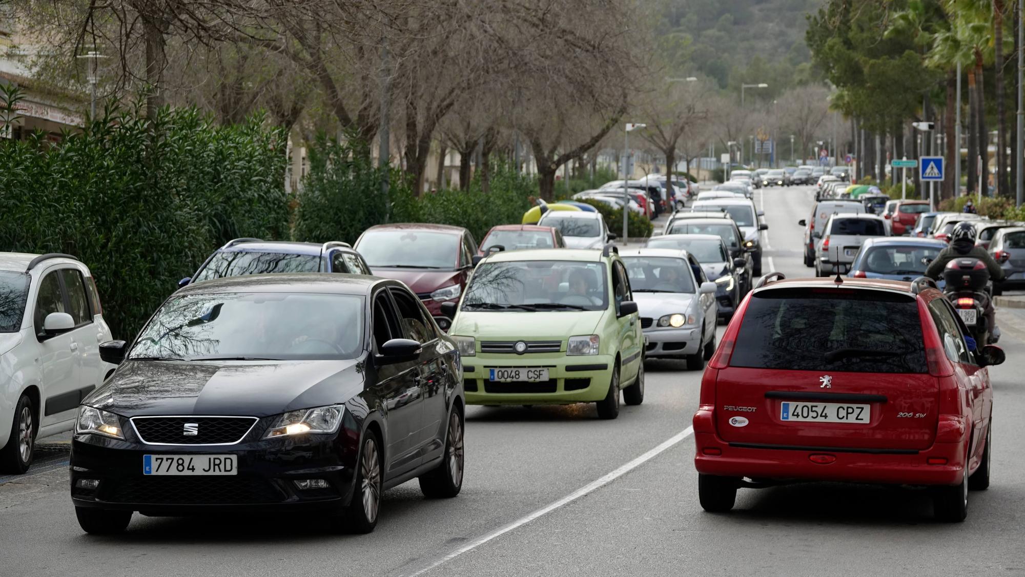 Congestión circulatoria en Peguera.