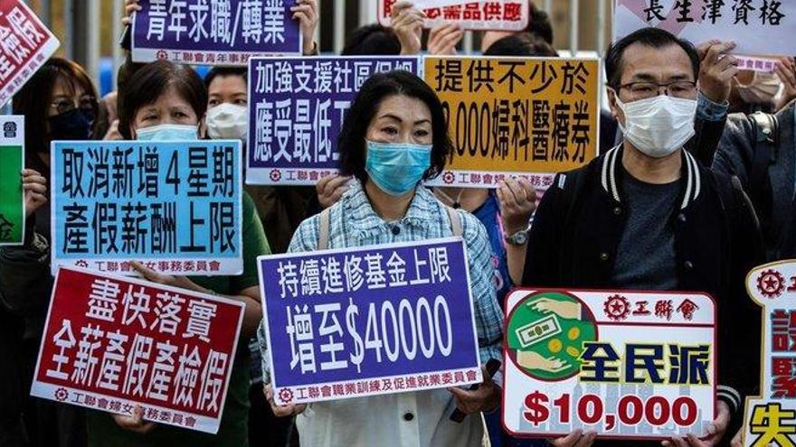 Hong Kong dará 1.180 euros a cada ciudadano por el impacto del coronavirus