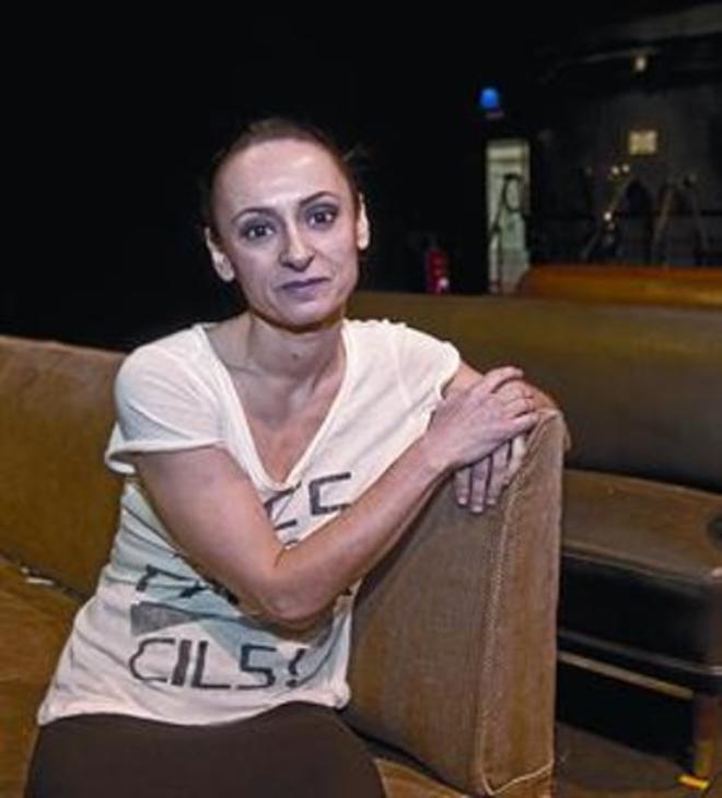 Angélica Liddell (Figueres, 1966), en el 2011 en el LLiure, donde presentó ’La casa de la fuerza’.