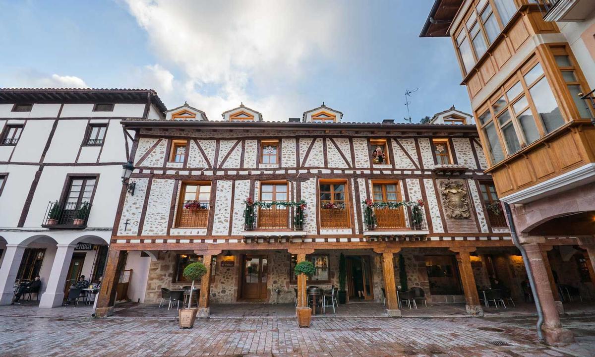Ezcaray village, La Rioja, Spain.