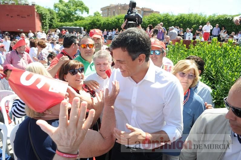 Pedro Sánchez en Murcia