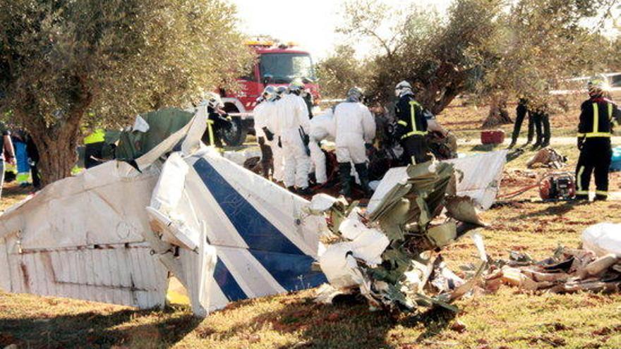 Tres morts a Madrid en l&#039;accident d&#039;una l&#039;avioneta procedent de Sabadell