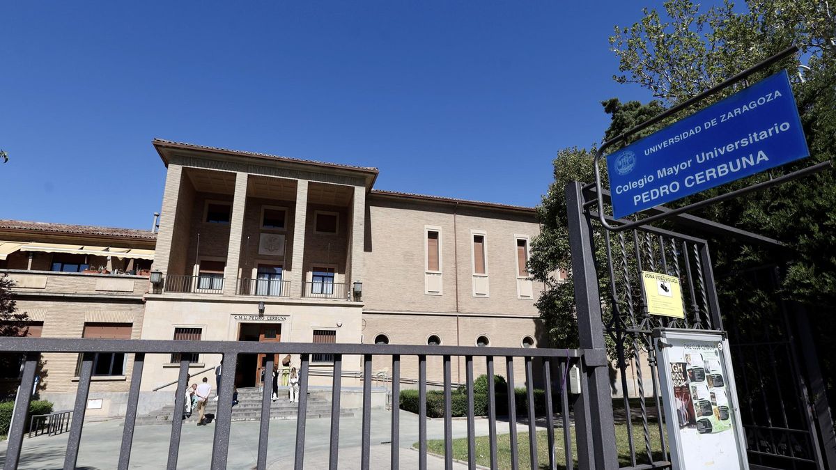 El Colegio Mayor Universitario Pedro Cerbuna, en Zaragoza, en una imagen de archivo.