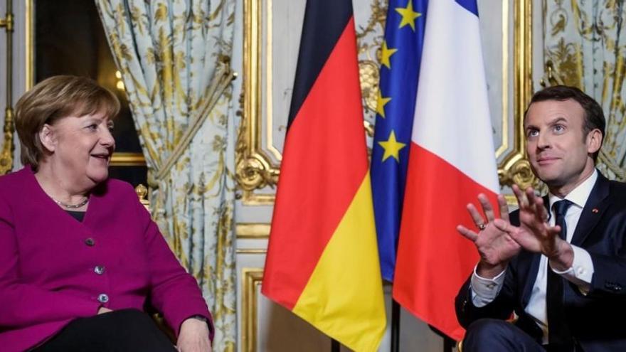 Macron: &quot;La ambición europea de Francia necesita a Alemania&quot;