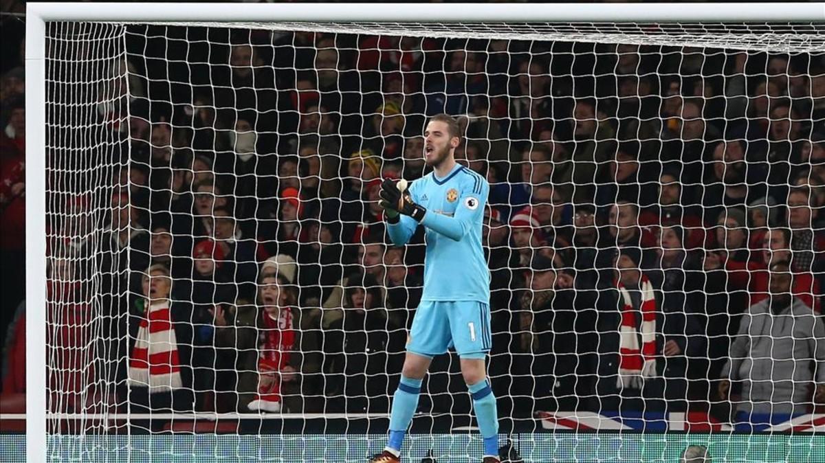 De Gea sigue lejos del Bernabéu