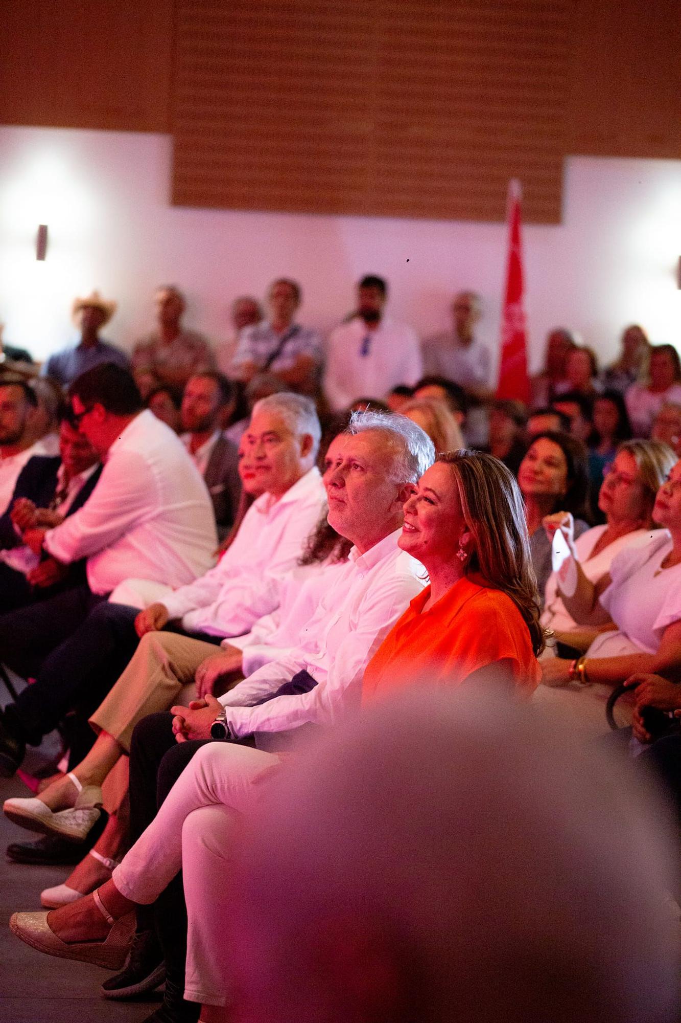 El PSOE de Lanzarote presenta sus candidaturas al Cabildo y al Ayuntamiento de Arrecife