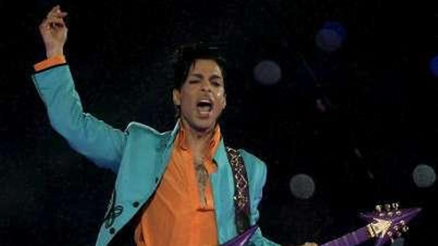 El cantante Prince.