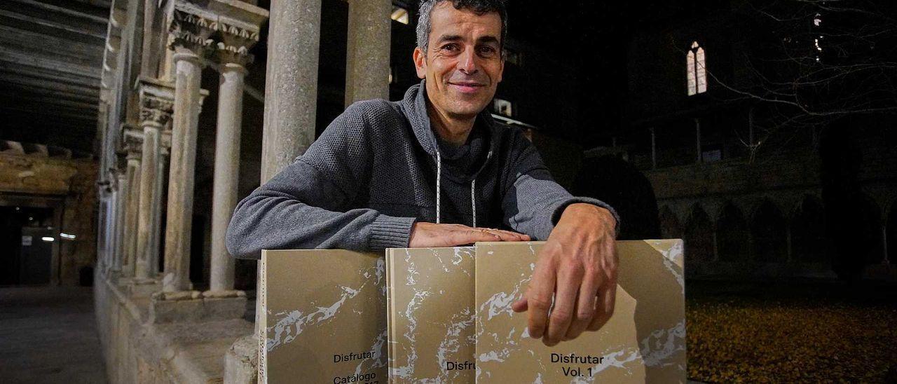 Mateu Casañas a la UdG, on van presentar el llibre del Disfrutar