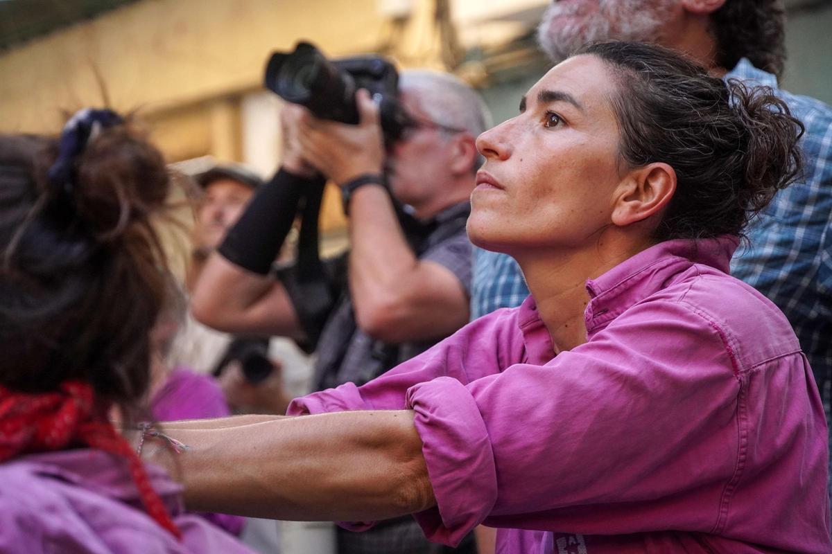 Mireia Prat, cap de colla dels Moixiganguers d'Igualada