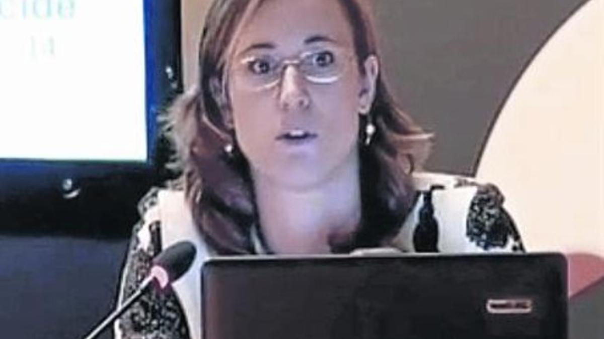 Beatriz de Guindos, sobrina del ministro de Economía.