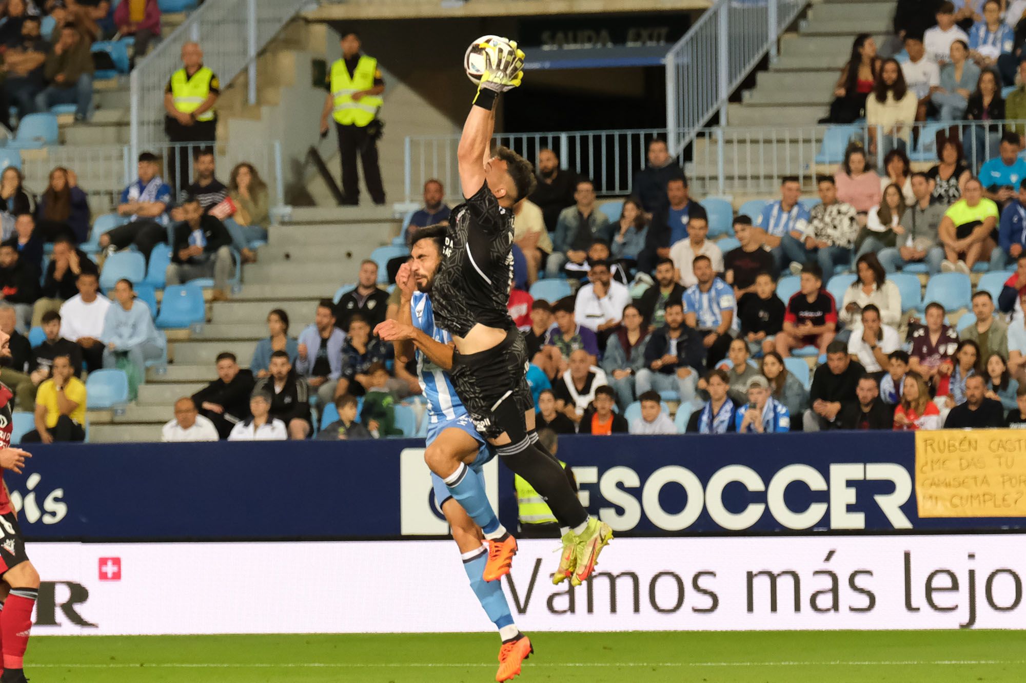 El Málaga CF - CD Mirandés, en imágenes