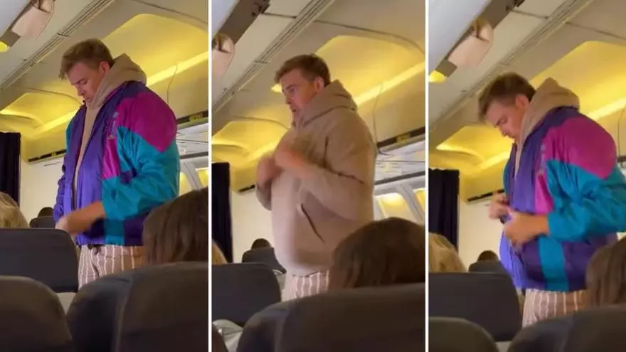 Joven se pone toda su ropa para evitar pagar equipaje extra en un vuelo