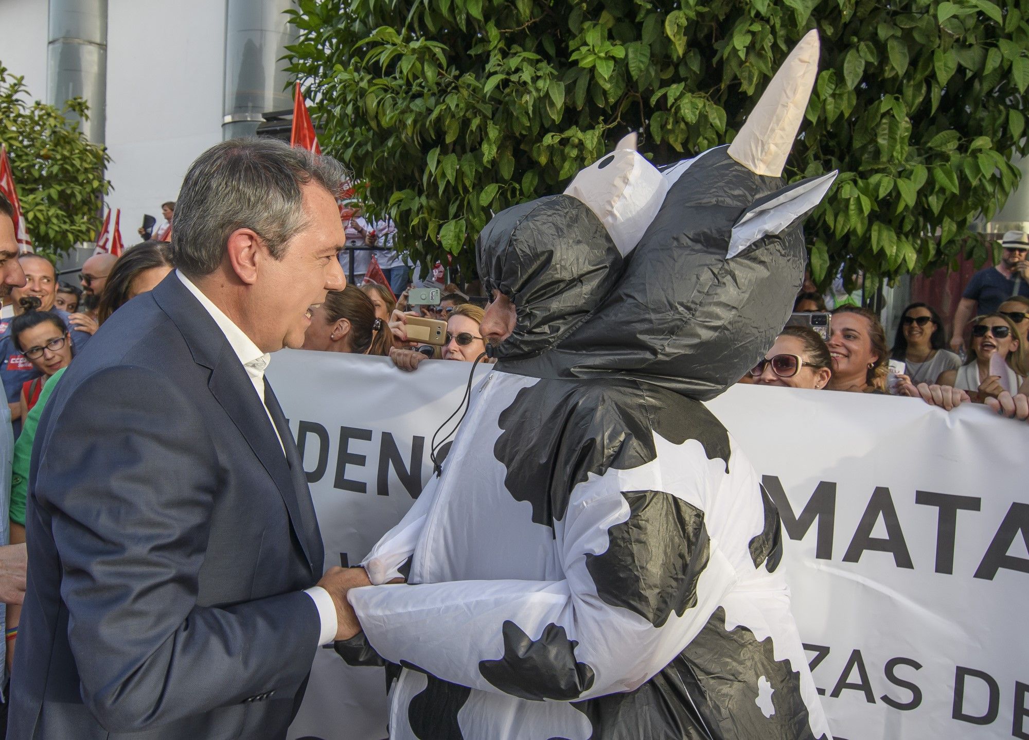 El debate decisivo del 19J en Canal Sur TV, en imágenes