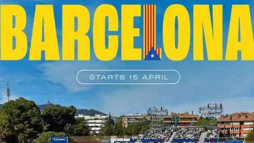 L&#039;ATP anuncia el Barcelona Open amb una estelada