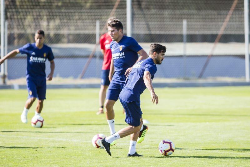 Primer entrenamiento del Real Zaragoza