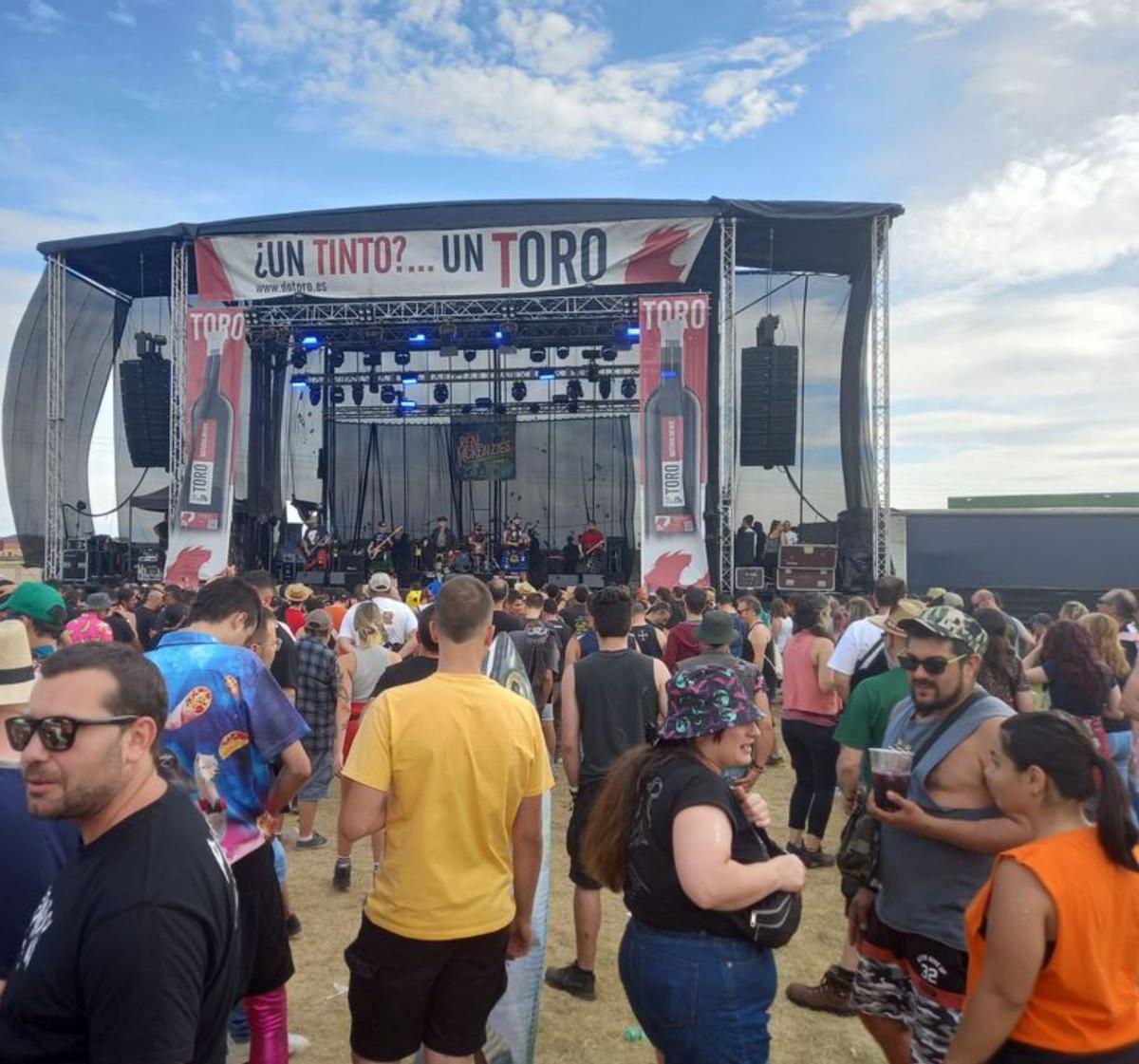 Uno de los conciertos de la segunda jornada del Vintoro. | C. T.