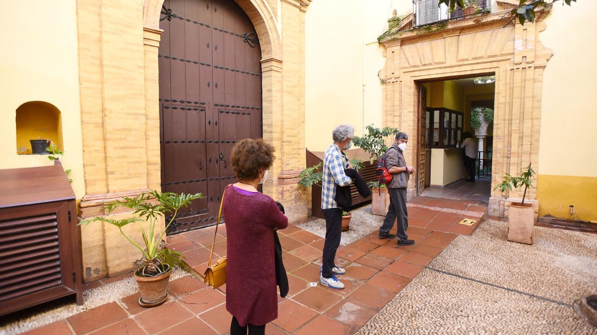 Entrada a la Filmoteca de Andalucía.