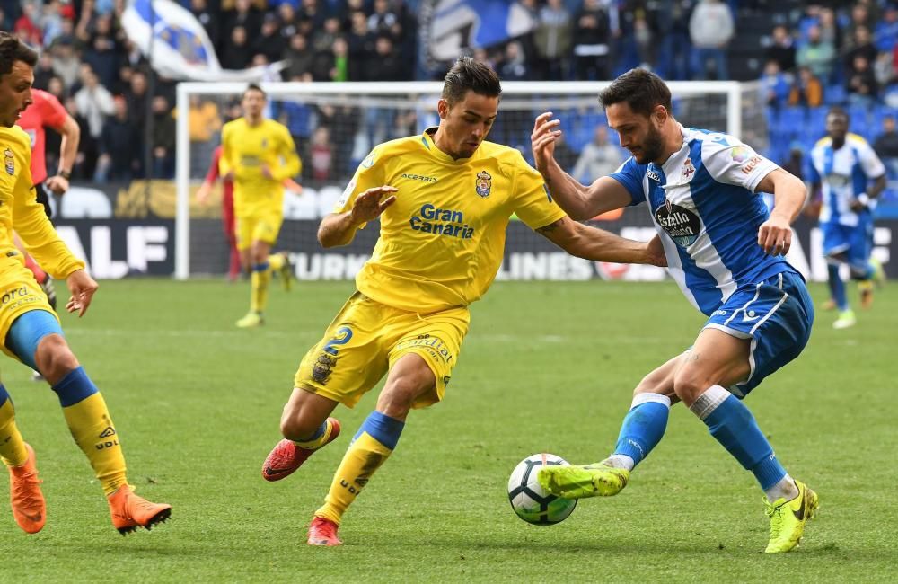 El Dépor empata ante Las Palmas en Riazor