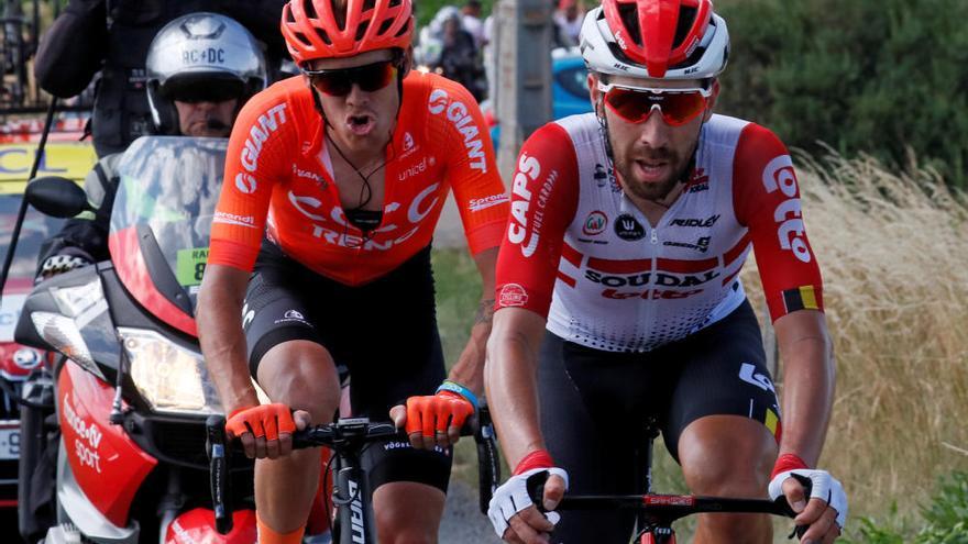 Thomas de Gendt culmina una majestuosa escapada para llevarse la octava etapa