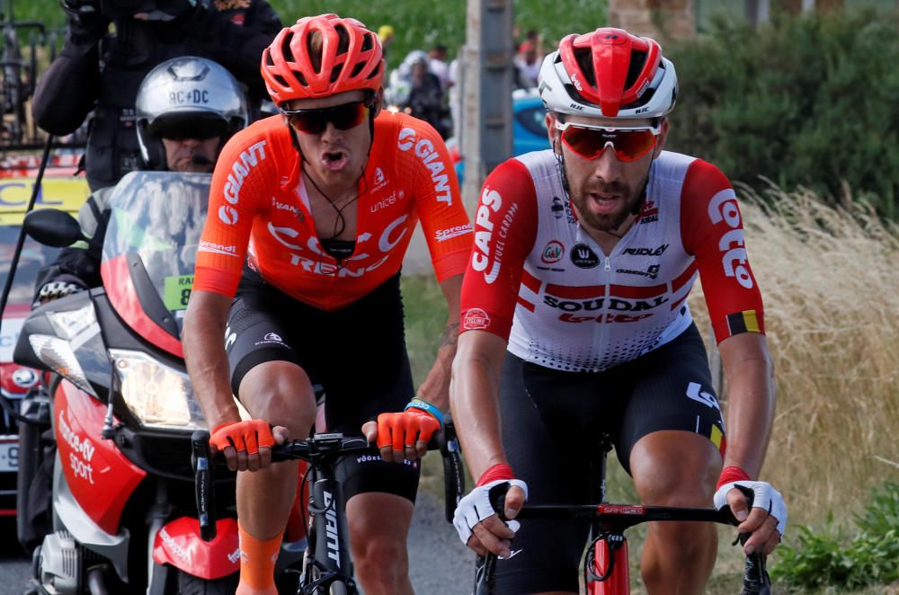 De Gendt se impone en la octava etapa del Tour.