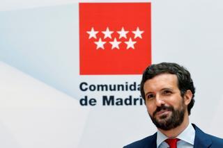 Casado pincha con el cartel de la convención del PP