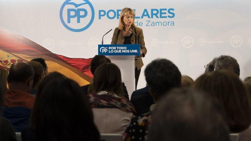 Elvira Velasco, durante su intervención.