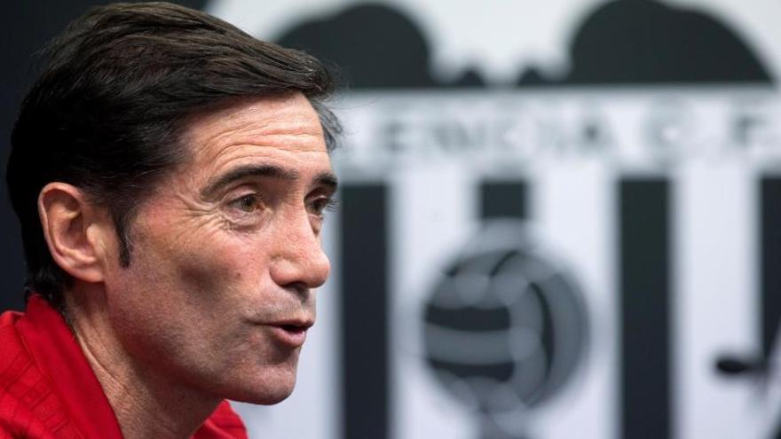 El técnico del Valencia CF, Marcelino García Toral.