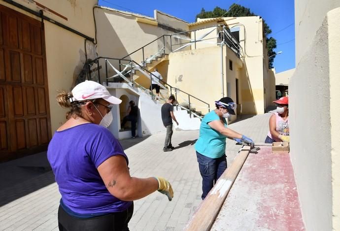 25/09/19 TELDE.  La antigua Fábrica de Azúcar de Telde, está siendo acondicionada por alumnos de PFAE.     FOTÓGRAFA: YAIZA SOCORRO.  | 25/09/2019 | Fotógrafo: Yaiza Socorro