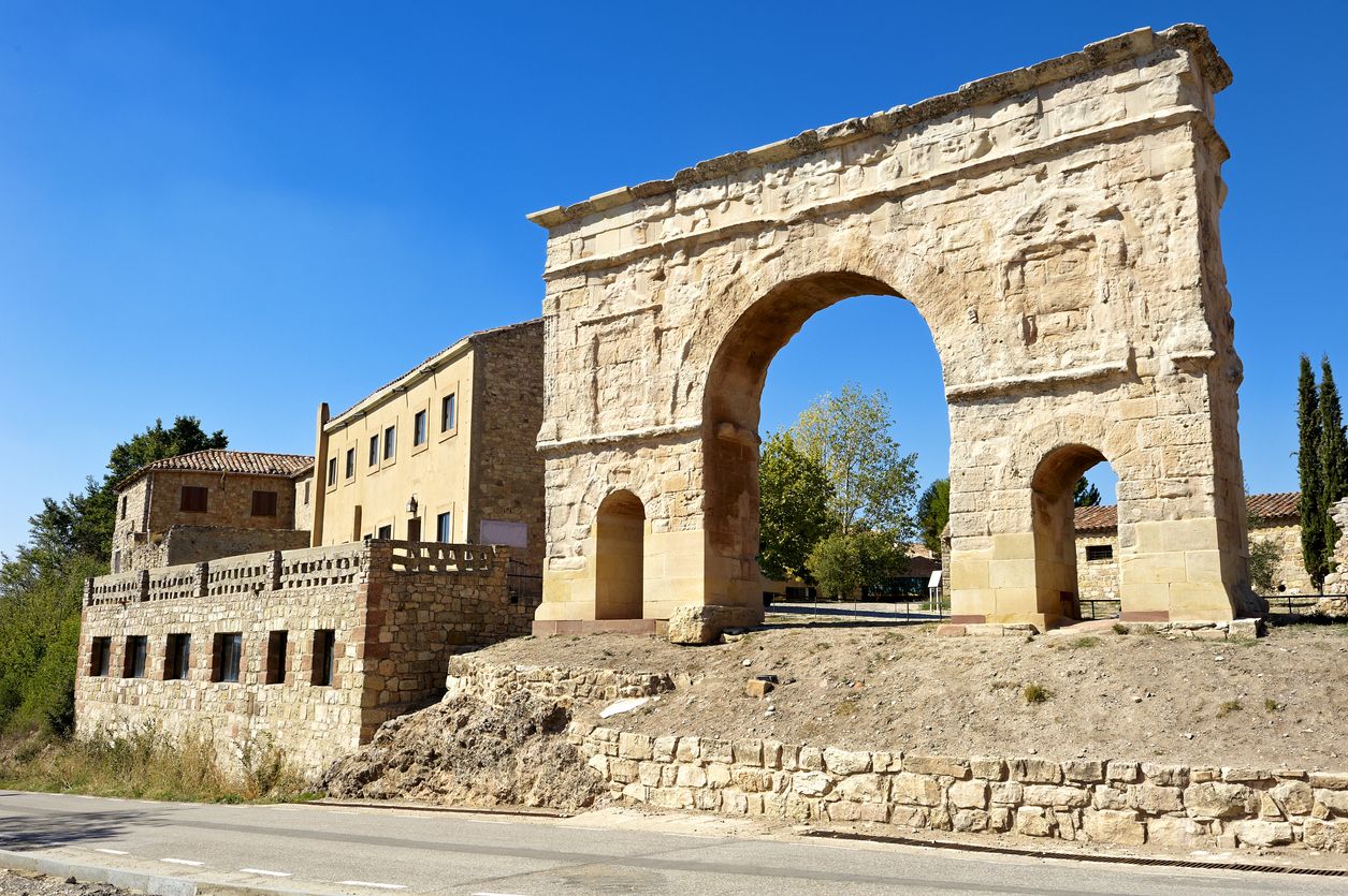 Arco romano de Medinaceli en Soria