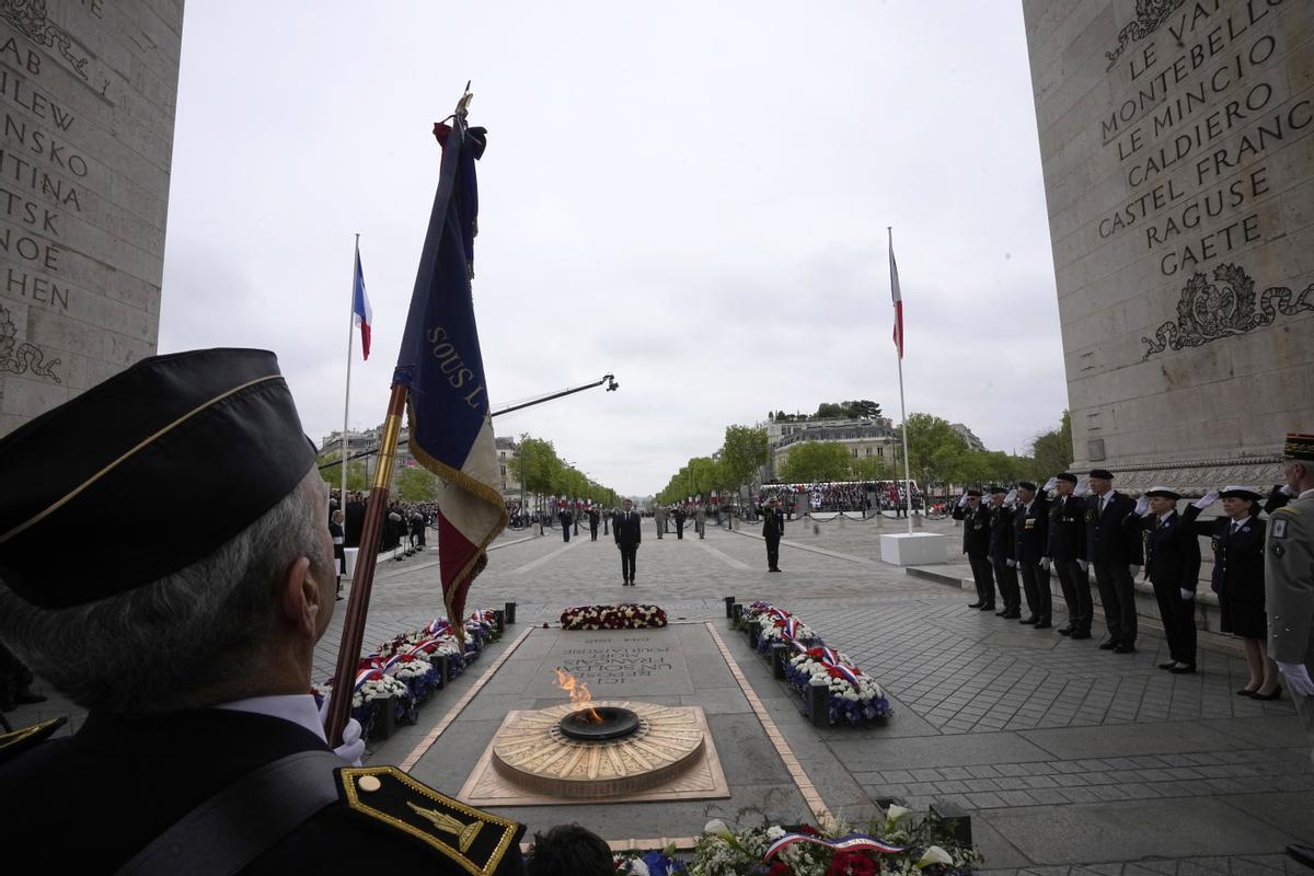 París celebra el 78º aniversario de la victoria sobre los nazis