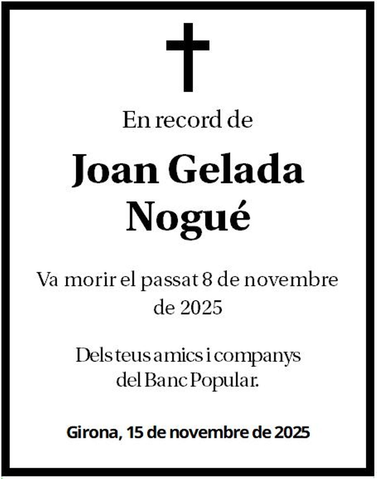 Joan Gelada Nogué