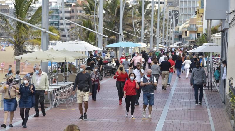 Playa el primer día del año 2021