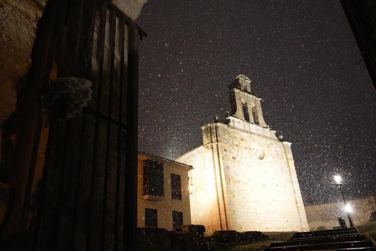 GALERÍA | Las imágenes más bonitas de la nevada de este sábado en Zamora