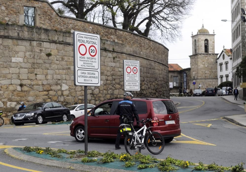 La restricción del tráfico en la Marina