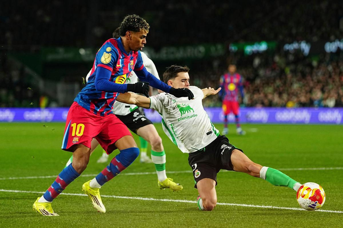 Copa del Rey: Racing de Santander - Barcelona, en imágenes.