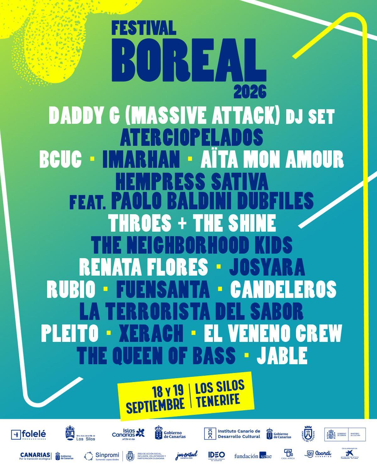 Cartel del Festival Boreal 2026