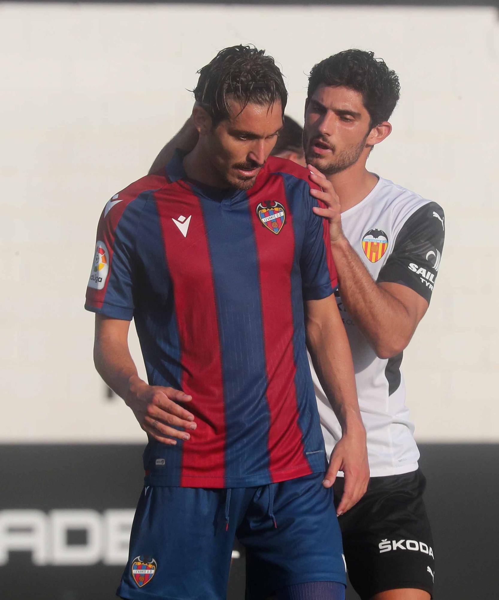 Intensidad y carácter durante el Valencia - Levante