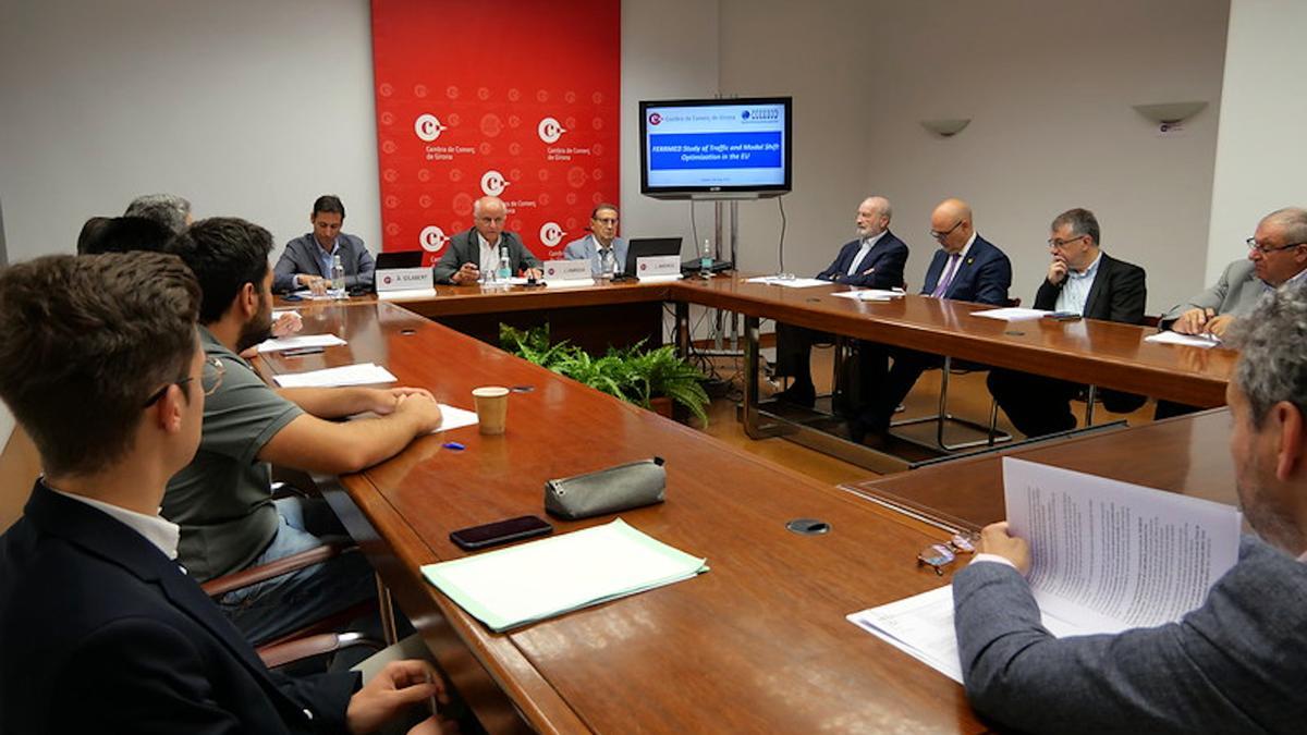 Presentació de l&#039;estudi de Ferrmed a la Cambra de Comerç de Girona