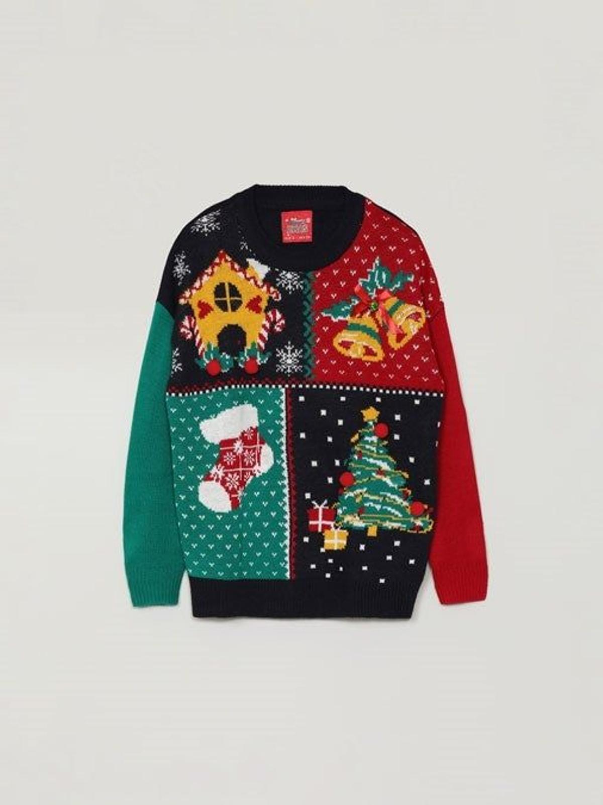 Jersey navideño de Lefties con luces y música (Precio:19,99 euros9