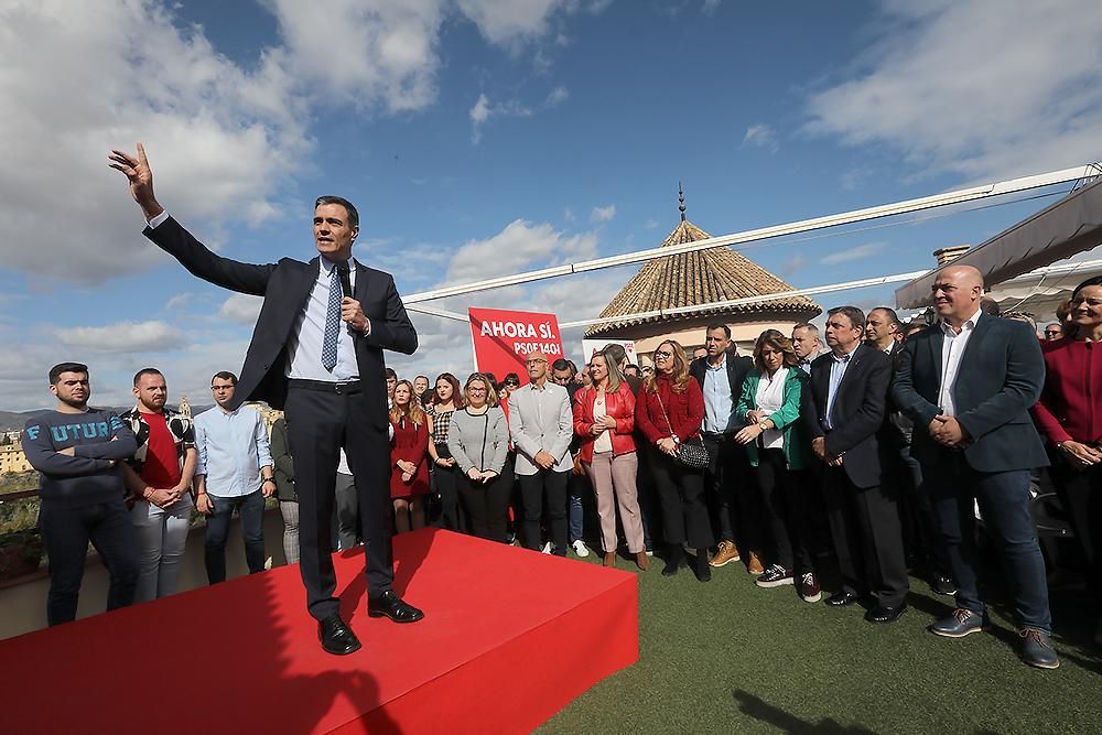 Pedro Sánchez en Córdoba